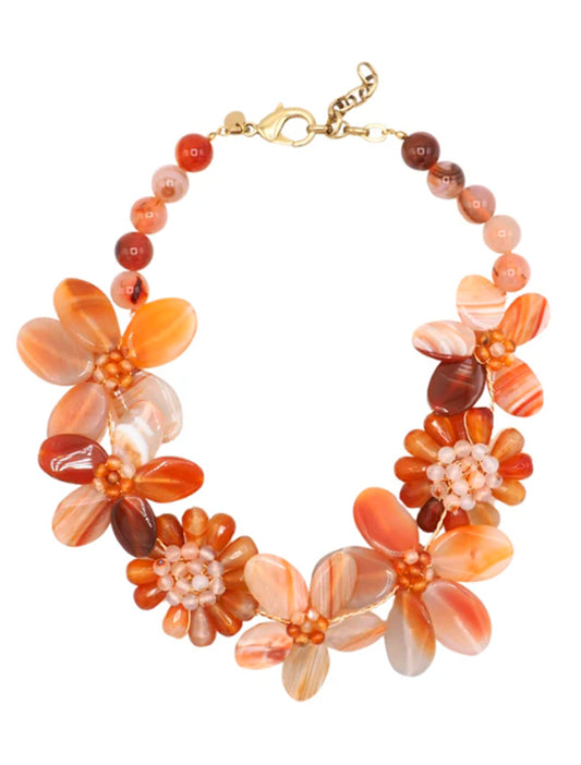 COLLAR PRADO AL SOL NARANJA