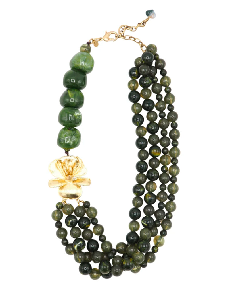 COLLAR BLU VERDE