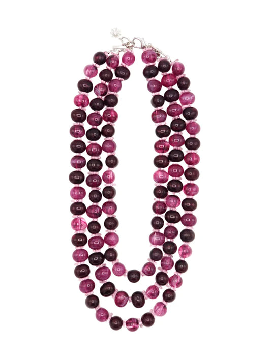 COLLAR MARGOT MORADO