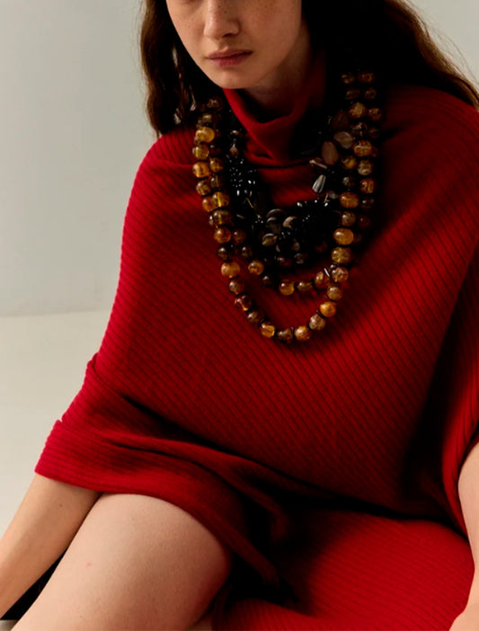 COLLAR MARGOT MARRON