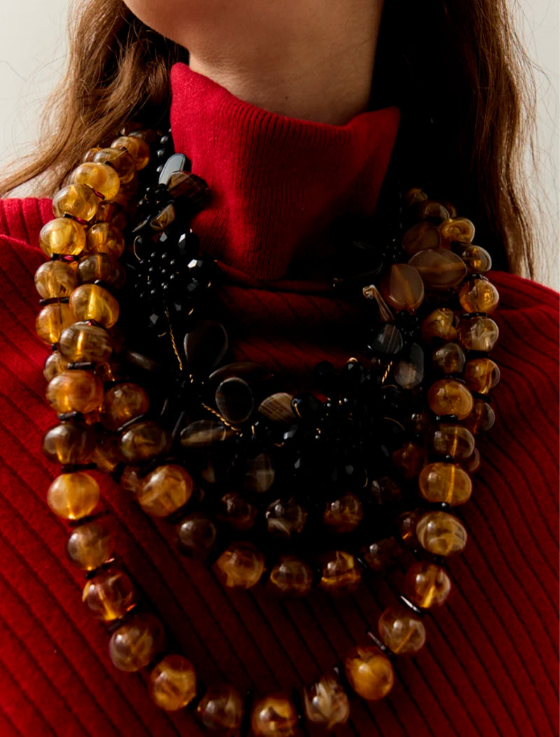 COLLAR MARGOT MARRON