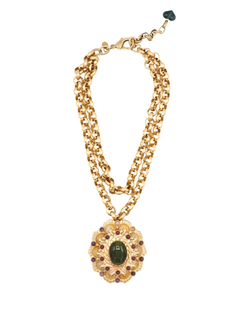 COLLAR MAGDALENA VERDE