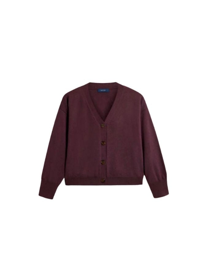 CARDIGAN IDEM MORADO