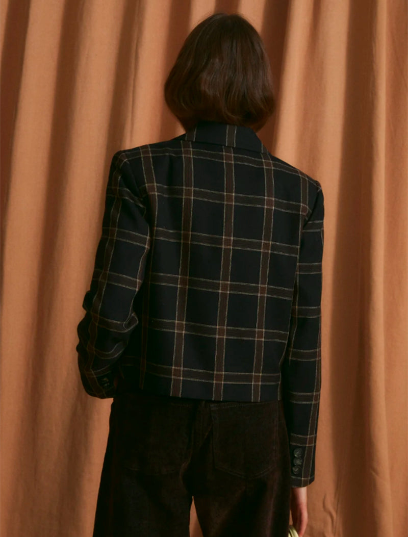 CHAQUETA SPENCER BERLIN MARRON