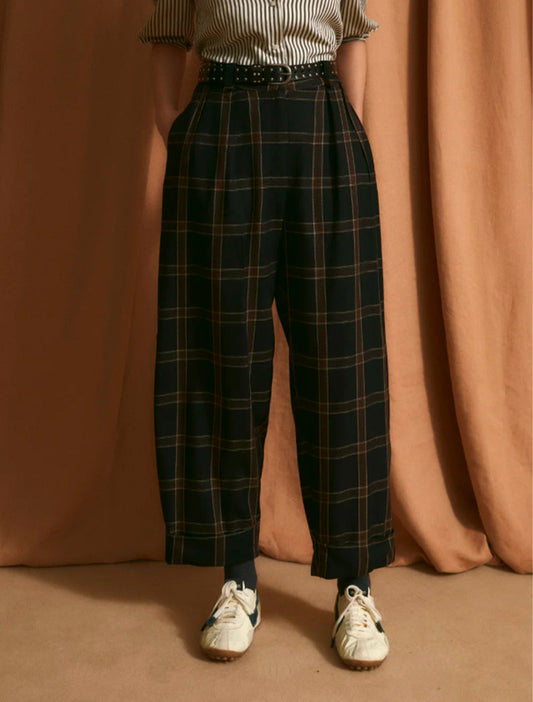 PANTALON BERLIN MARRON