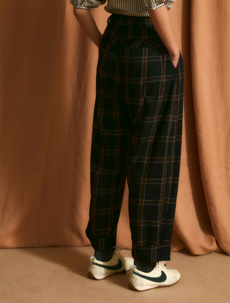 PANTALON BERLIN MARRON