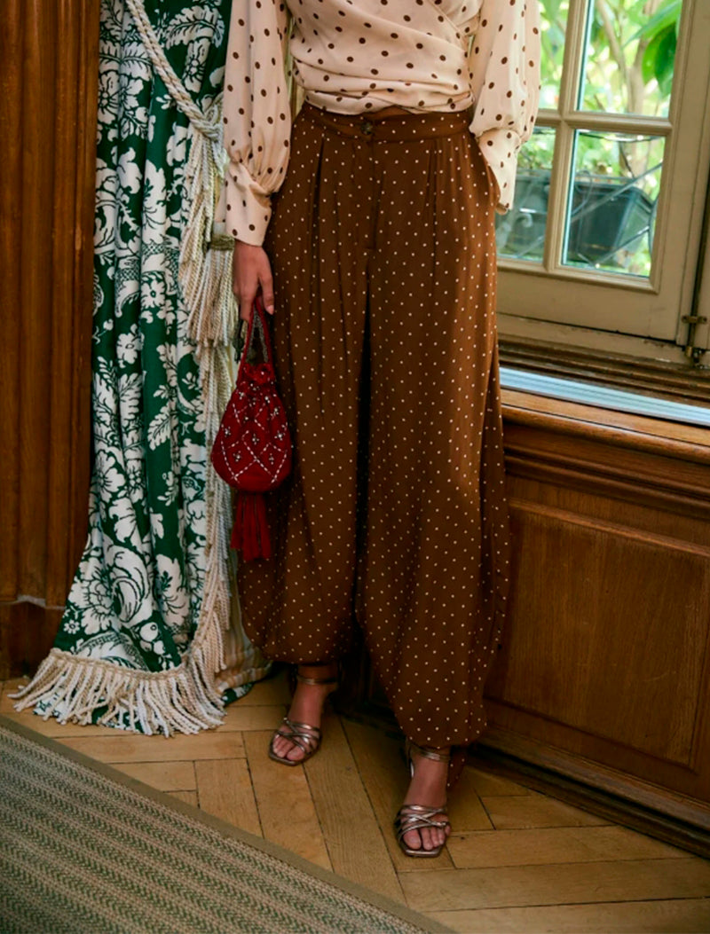 PANTALON VICTORIA MARRON