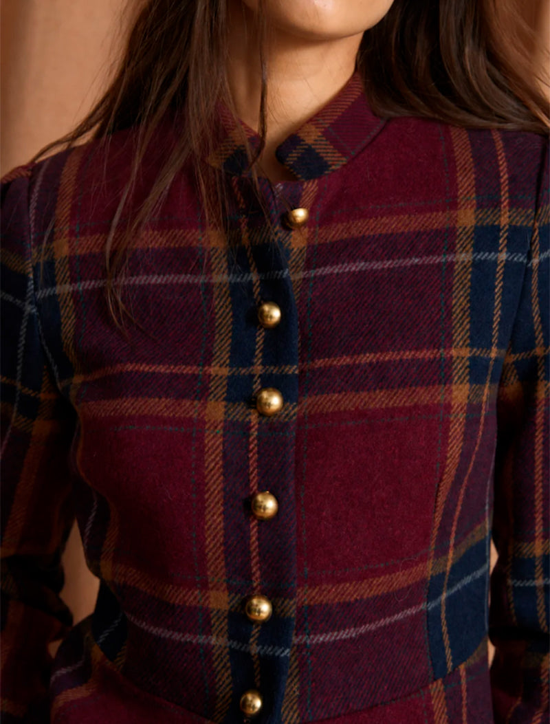 CHAQUETA HARVARD BURDEOS