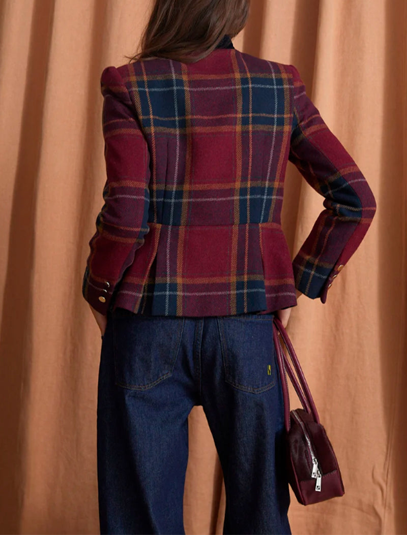 CHAQUETA HARVARD BURDEOS