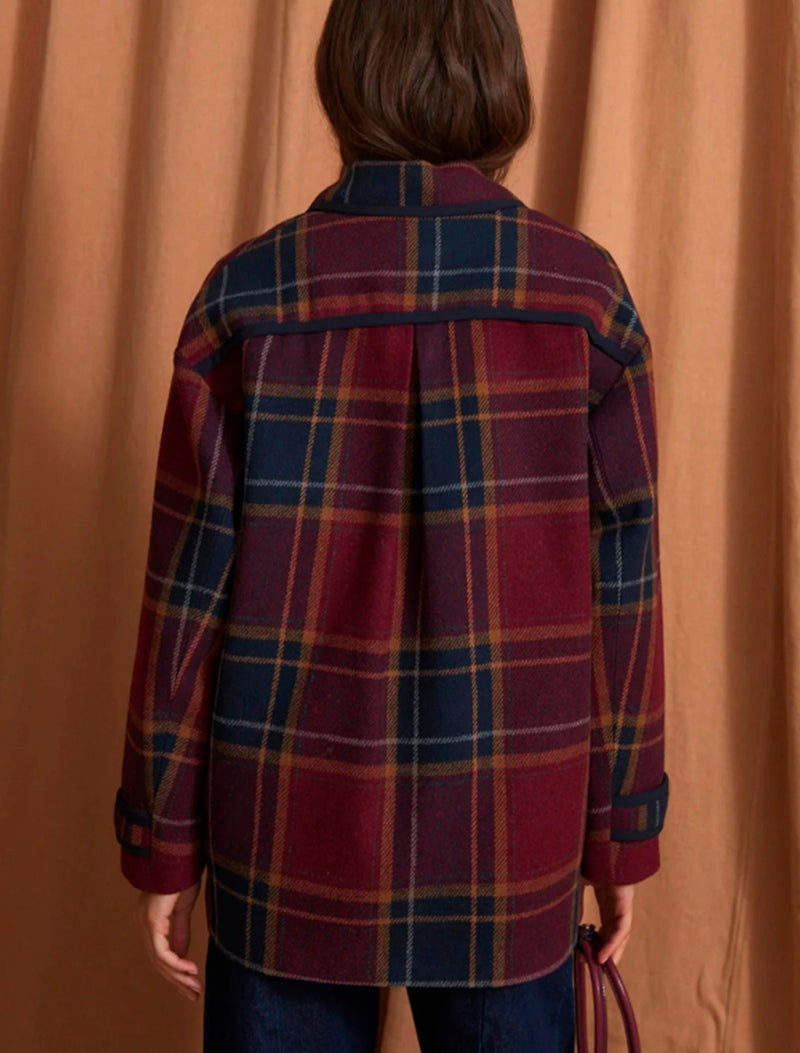 CHAQUETÓN MARGARET BURDEOS
