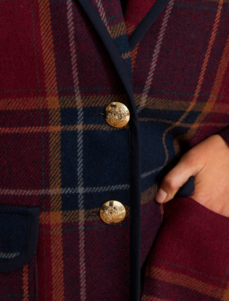 CHAQUETÓN MARGARET BURDEOS