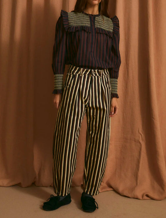 JEANS BOYFRIEND TRIO MARRON
