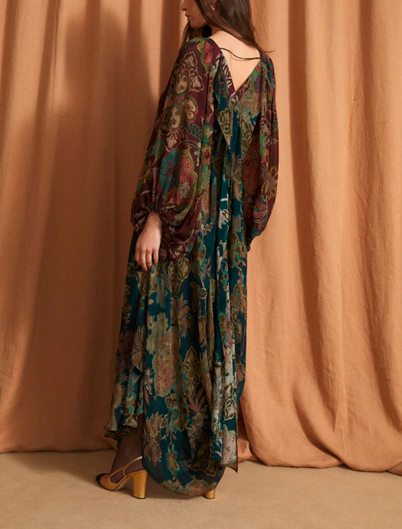 VESTIDO GIGI DAMASCO