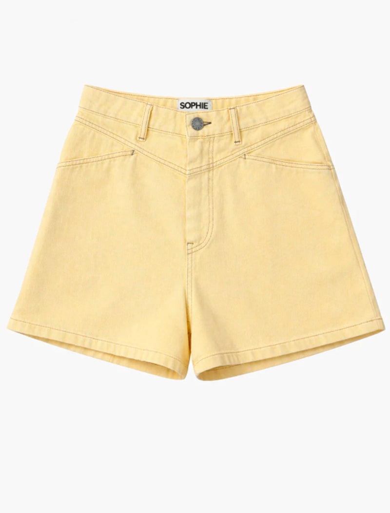 PANTALÓN CORTO CORSE AMARILLO