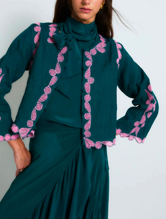 CHAQUETA JACINTO COBALTO
