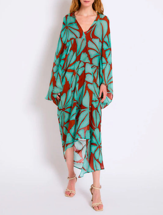 VESTIDO VERO FIJI TURQUESA