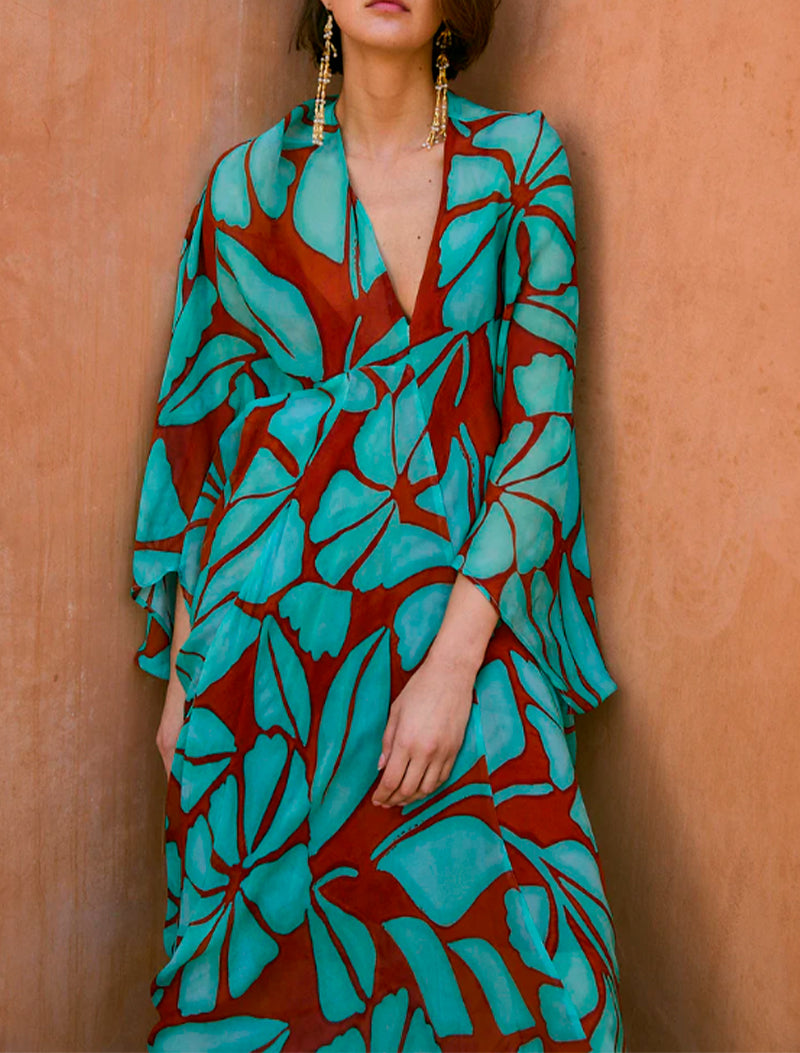 VESTIDO VERO FIJI TURQUESA