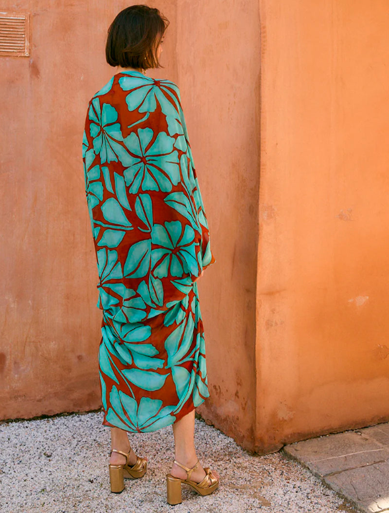 VESTIDO VERO FIJI TURQUESA