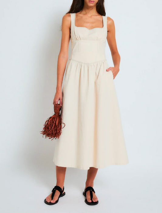 VESTIDO KENDAL SAFARI CRUDO