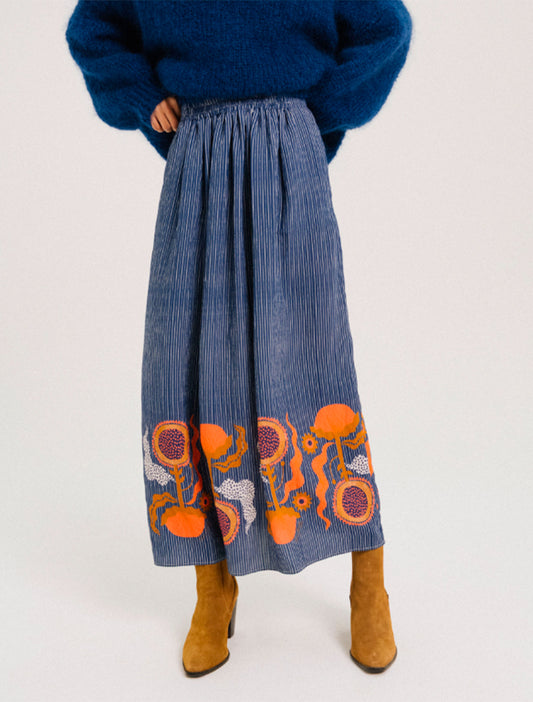 FALDA CHRISTIE AZUL