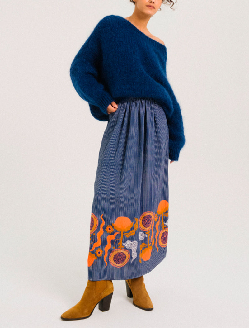 FALDA CHRISTIE AZUL