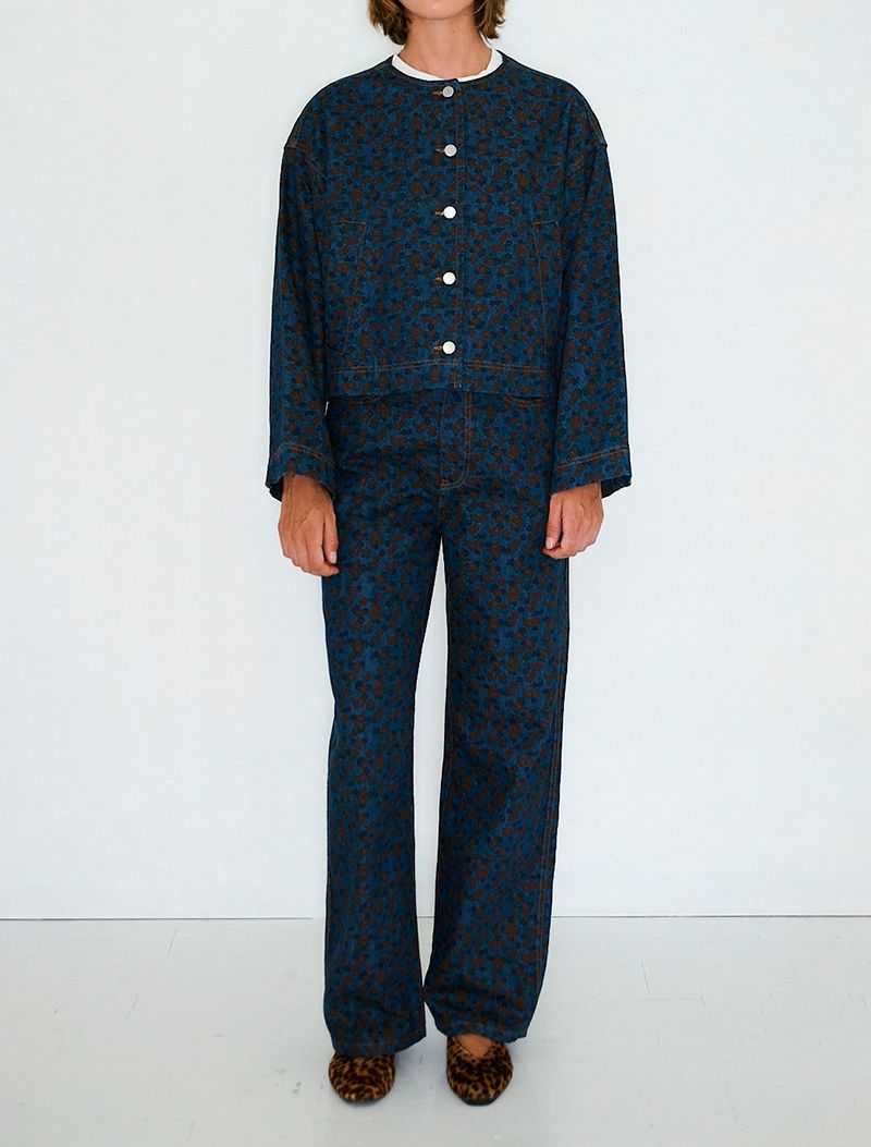FLOWERS DENIM
