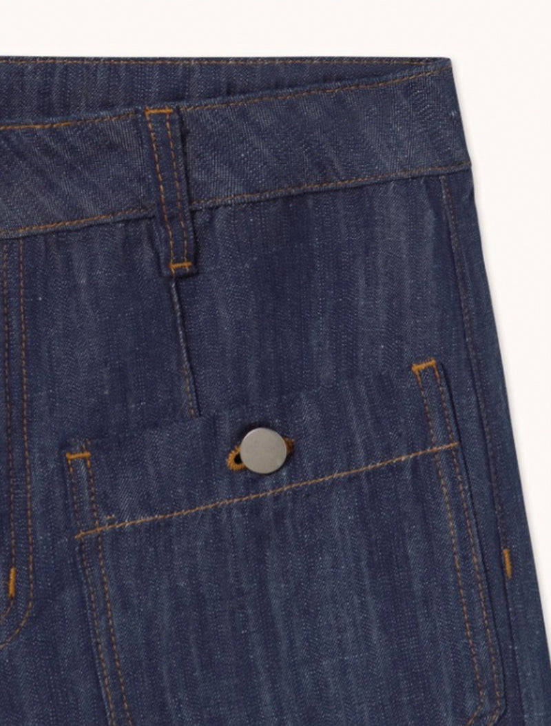 PANTALON CUTLINES 715 AZUL