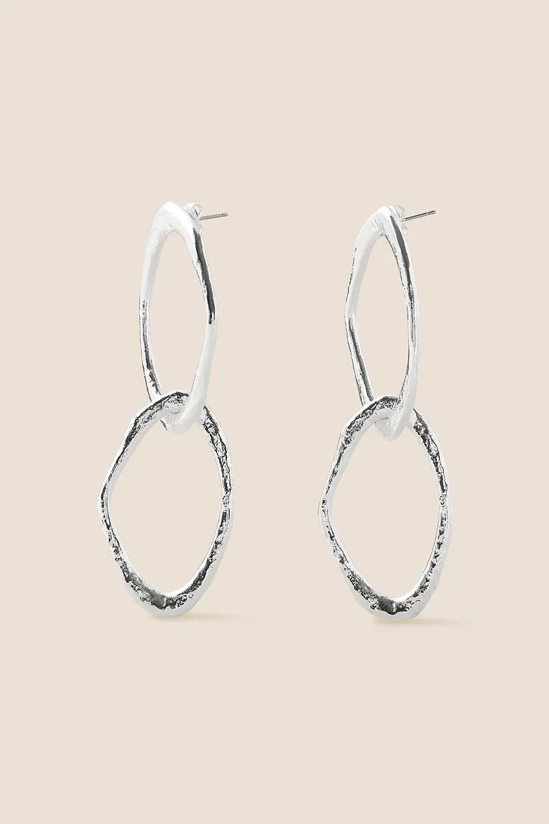 PENDIENTES SIBILA PLATA